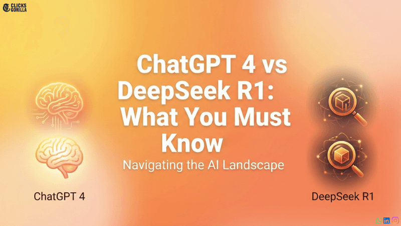 ChatGPT 4 vs DeepSeek R1: What You Must Know