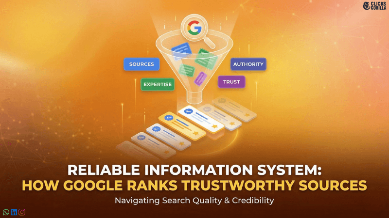 Reliable Information System: How Google Ranks Trustworthy Sources in Search
